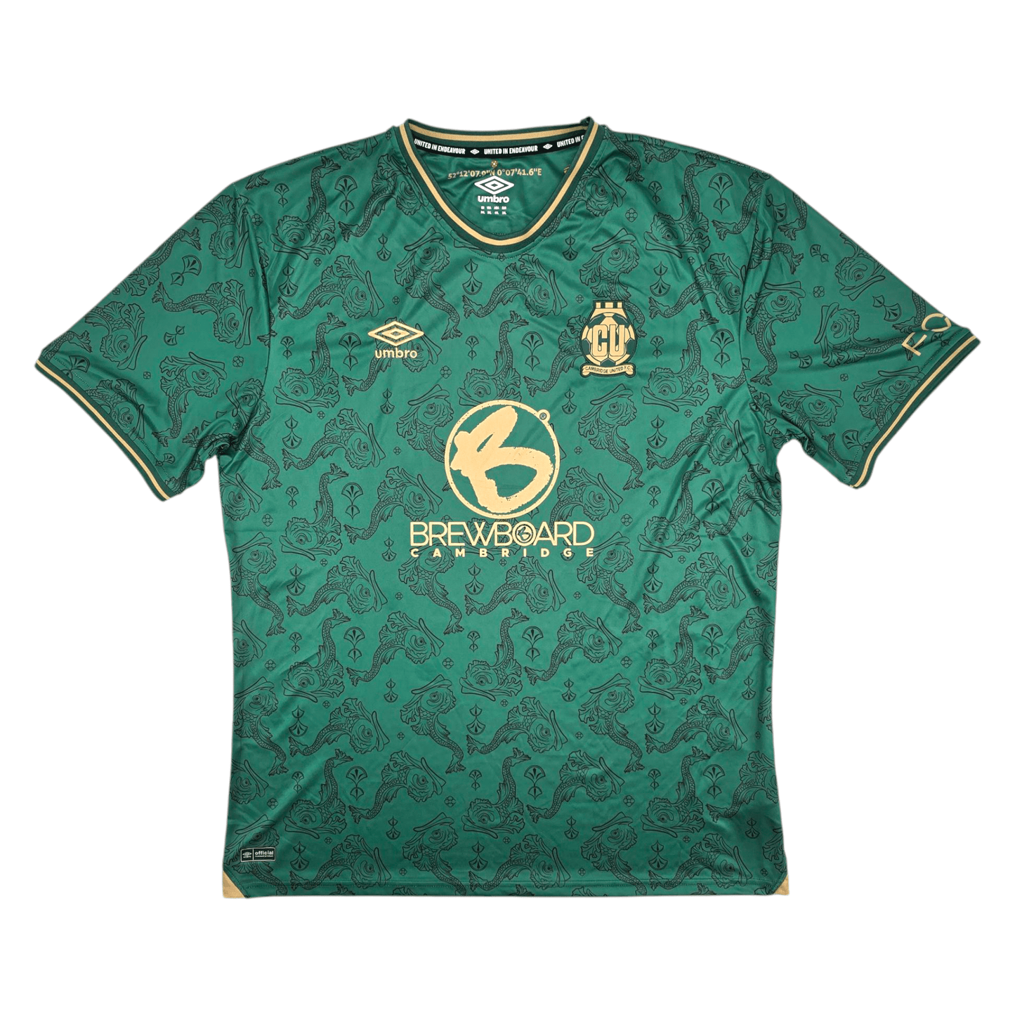 2024/25 Cambridge United Third Football Shirt (XL) Umbro