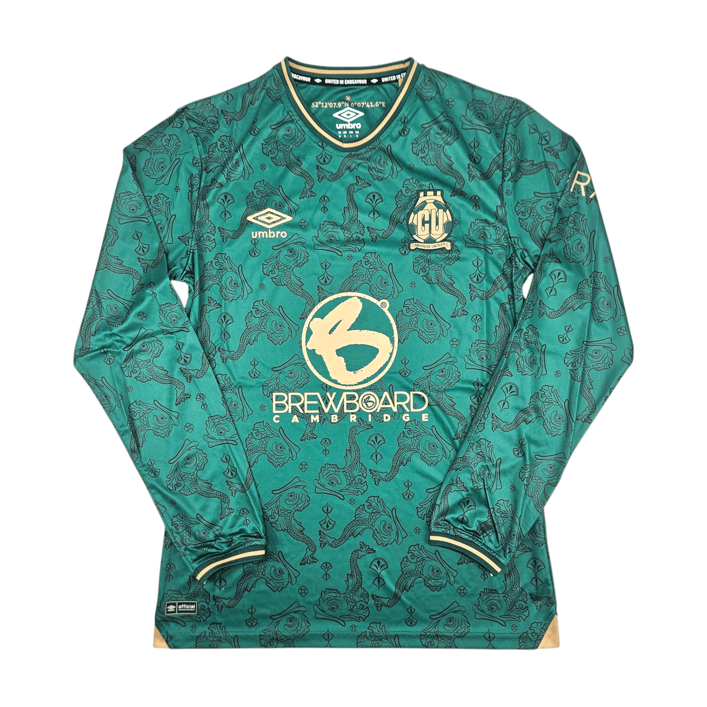 2024/25 Cambridge United L/S Third Football Shirt (S) Umbro