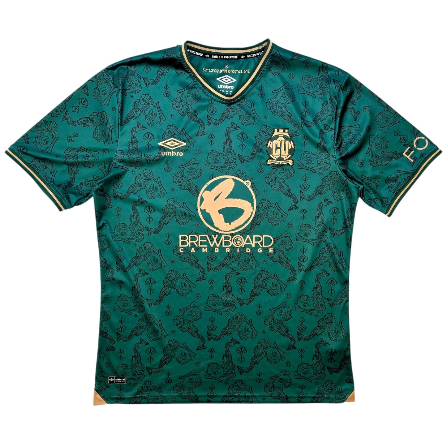 2024/25 Cambridge United Third Football Shirt (XL) Umbro