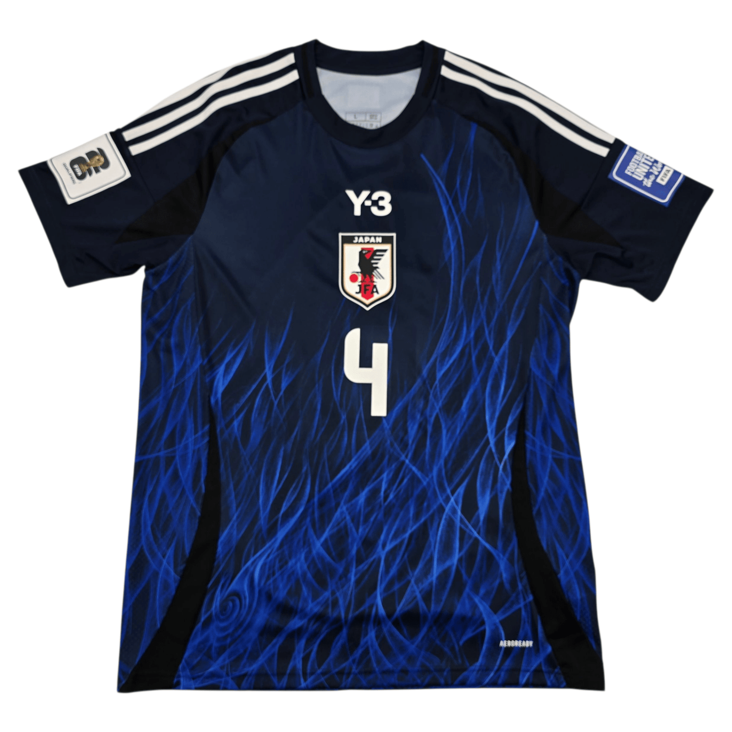 2024/25 Japan Home Football Shirt (L) Adidas Y3 #4 Itakura