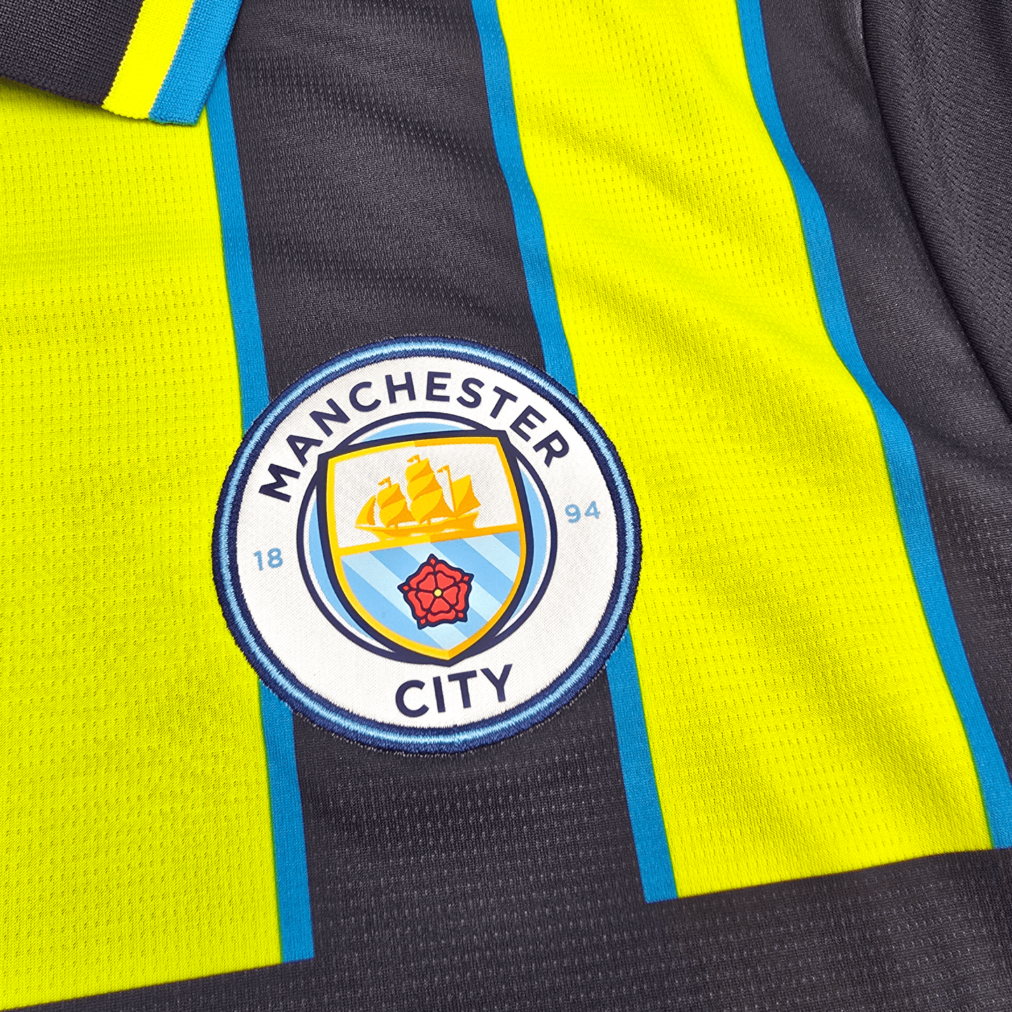 2024/25 Manchester City Away Football Shirt (L) Puma #11 Doku (BNWTs)