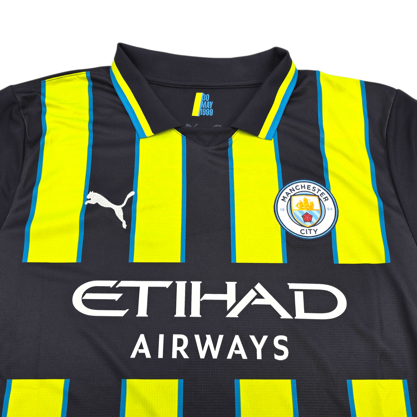 2024/25 Manchester City Away Football Shirt (L) Puma #11 Doku (BNWTs)