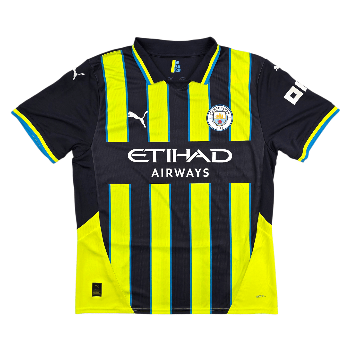 2024/25 Manchester City Away Football Shirt (L) Puma #11 Doku (BNWTs)
