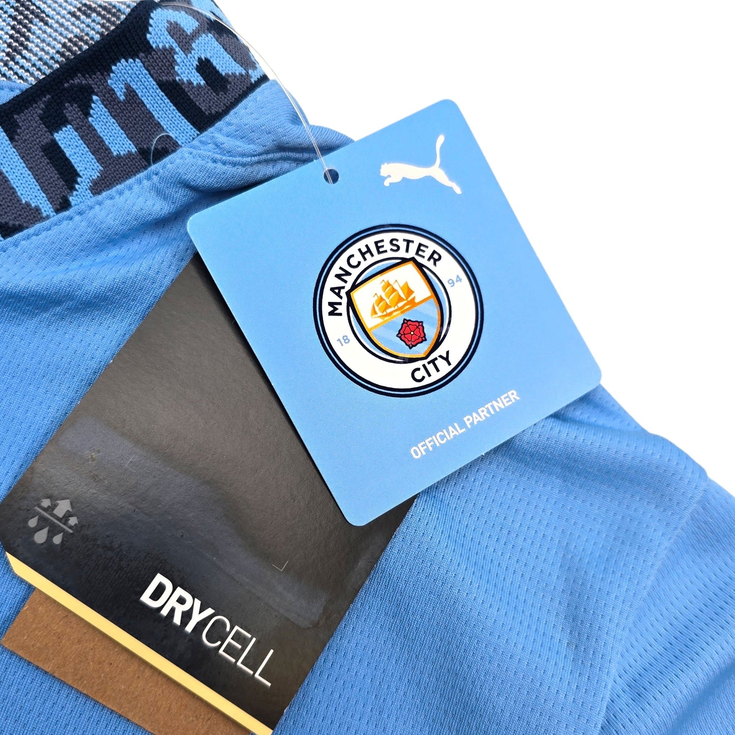 2024/25 Manchester City Home Football Shirt (L) Puma #9 Haaland (BNWTs)