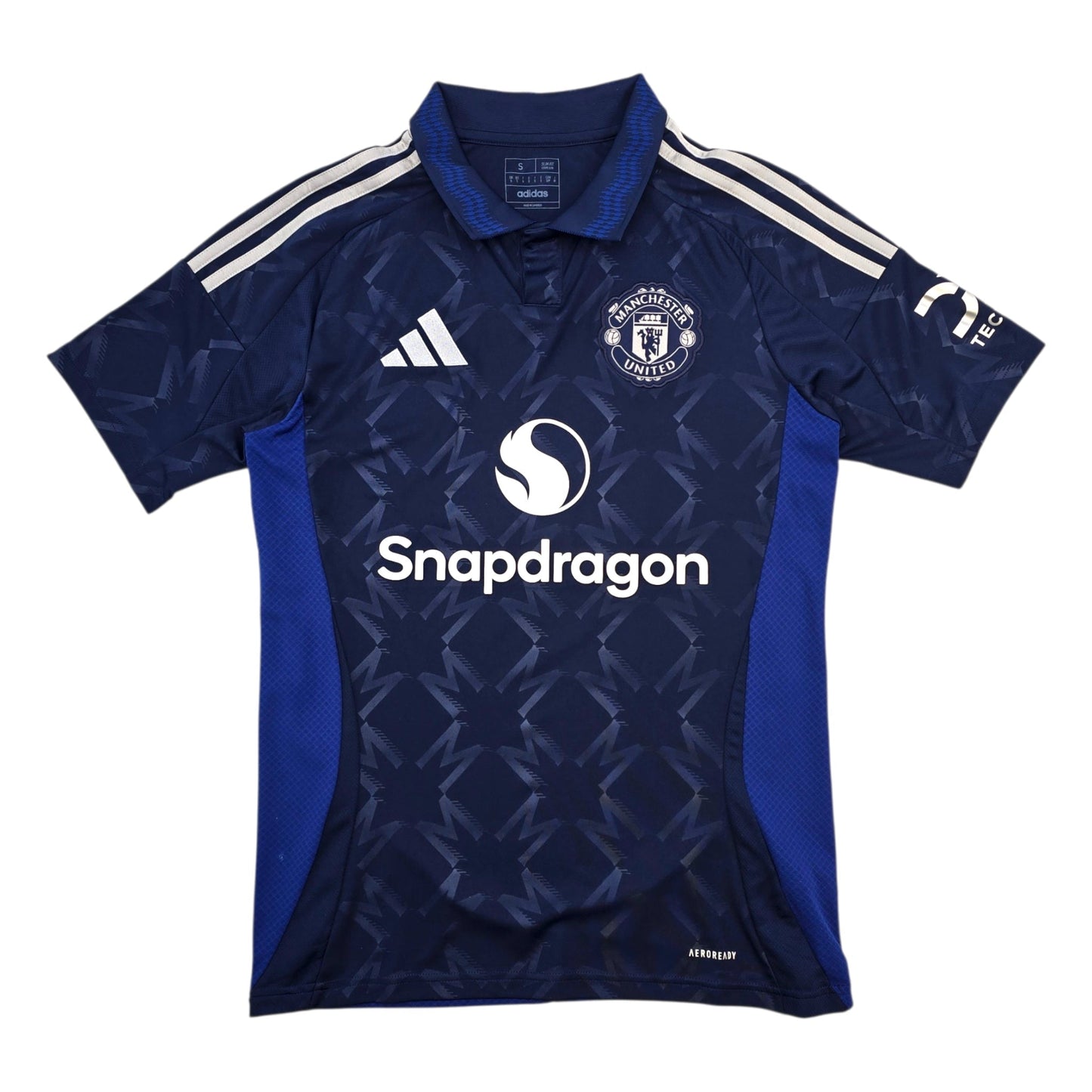 2024/25 Manchester United Away Football Shirt (S) Adidas #4 De Ligt