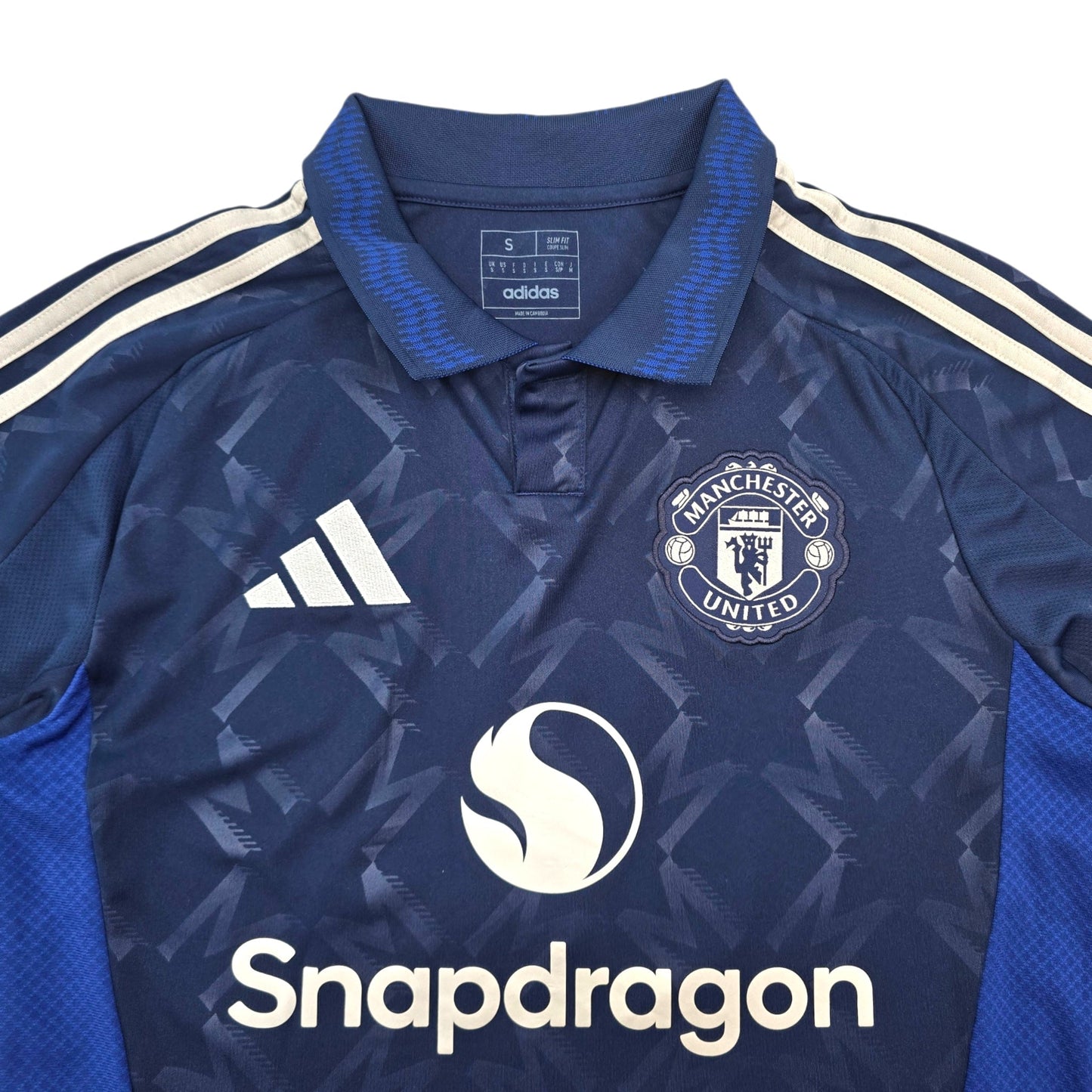 2024/25 Manchester United Away Football Shirt (S) Adidas #4 De Ligt