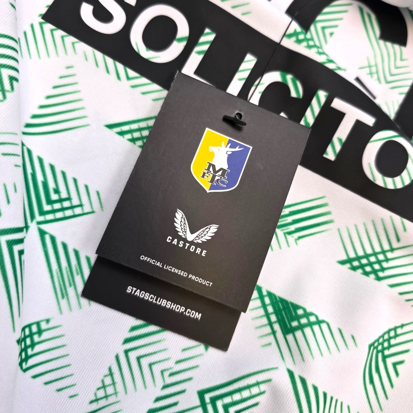 2024/25 Mansfield Town Away Football Shirt (M) Castore (BNWTs)
