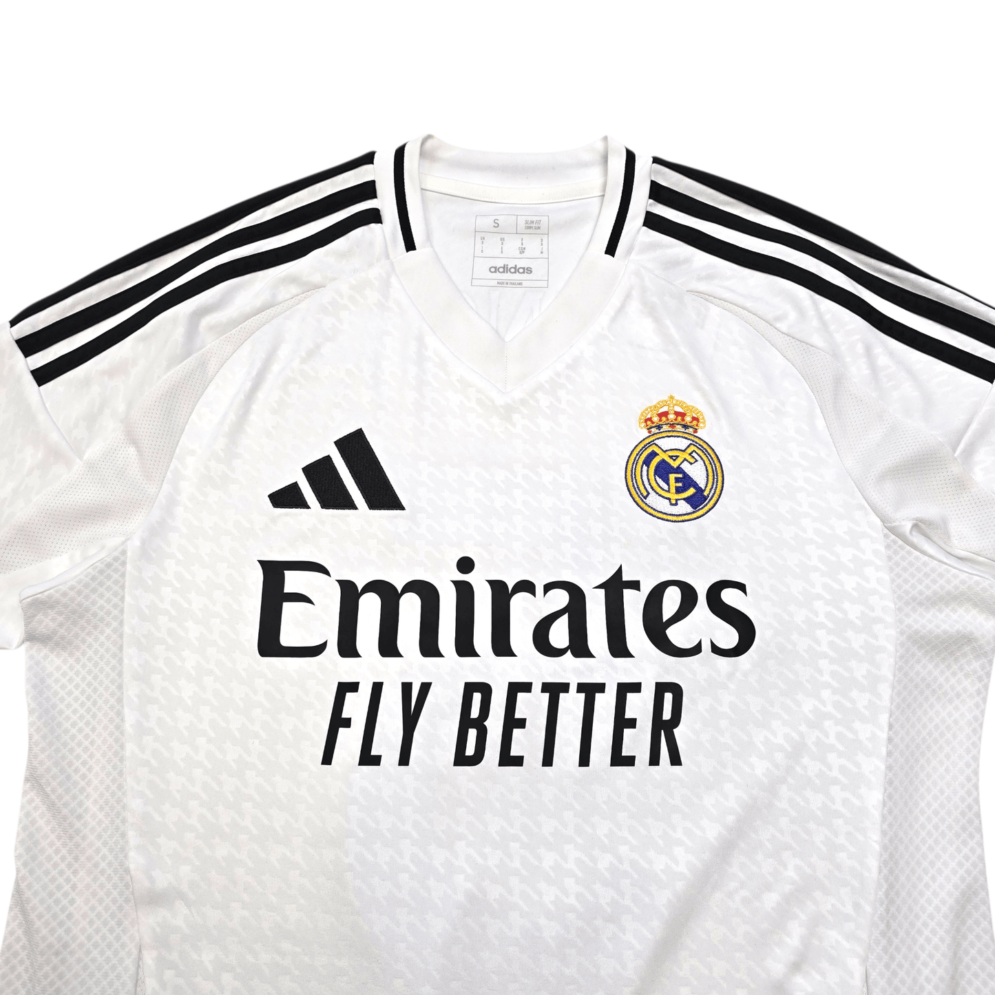 2024/25 Real Madrid Home Football Shirt (S) Adidas #5 Bellingham