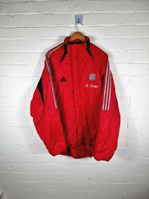 Adidas Bayern Munich 2003/04 Padded Jacket Large