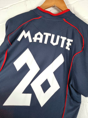 Zeus FC Crotone 2012/13 'Matute 26' Match Issue Home Shirt Large