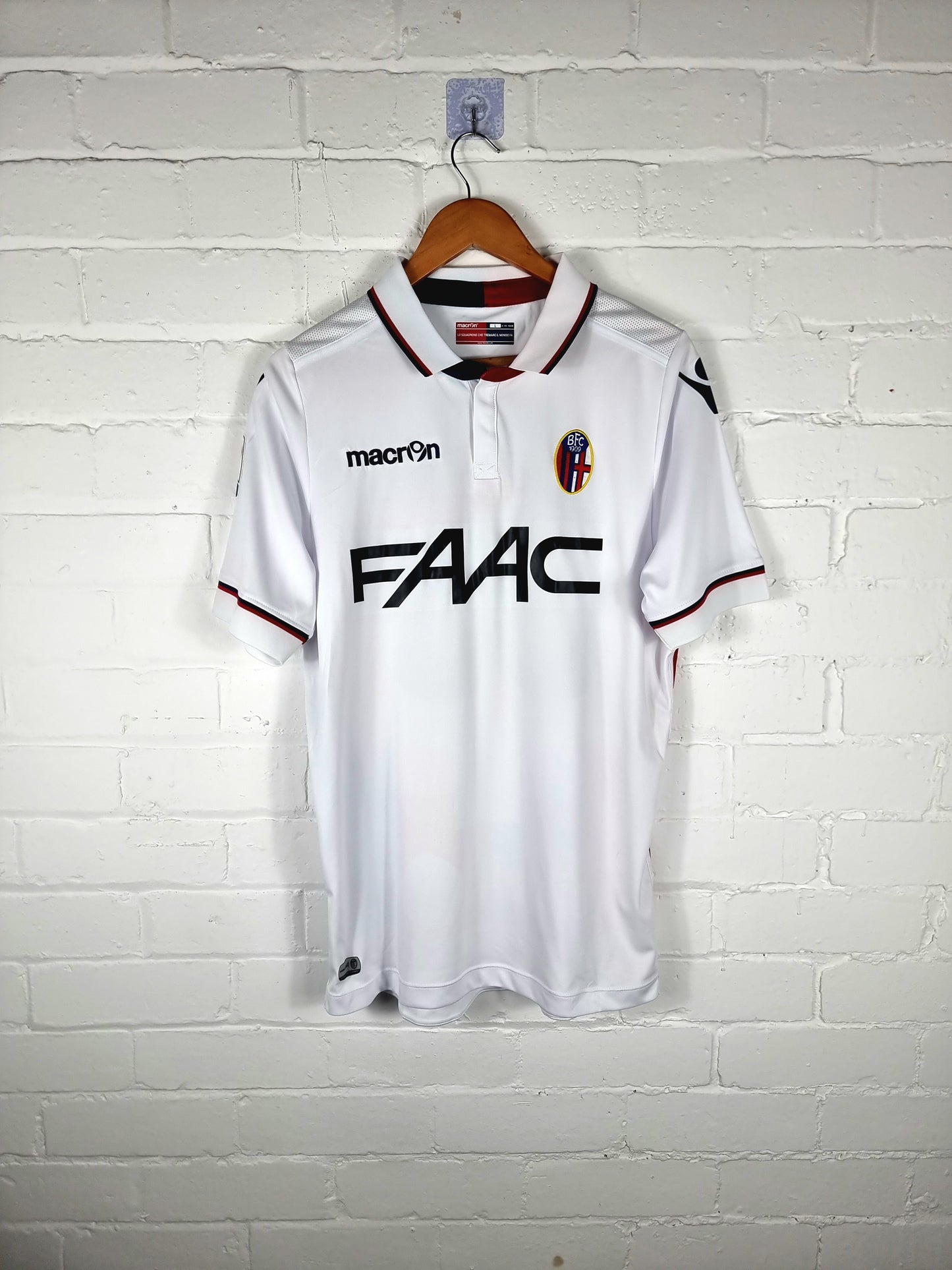 Macron Bologna 2015/16 'Brighi 33' Match Issue Away Shirt Large