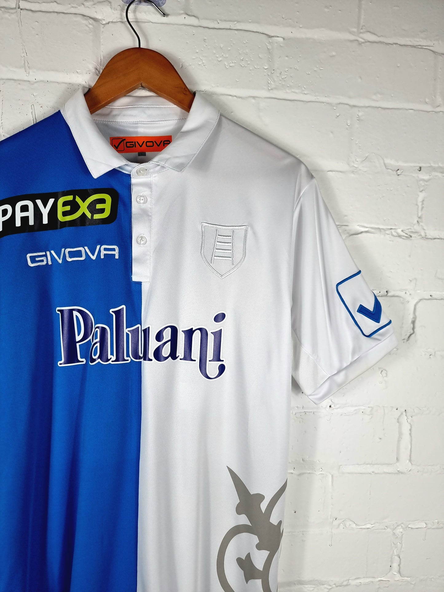 Givova Chievo Verona 2015/16 'Inglese 45' Match Issue Third Shirt Large