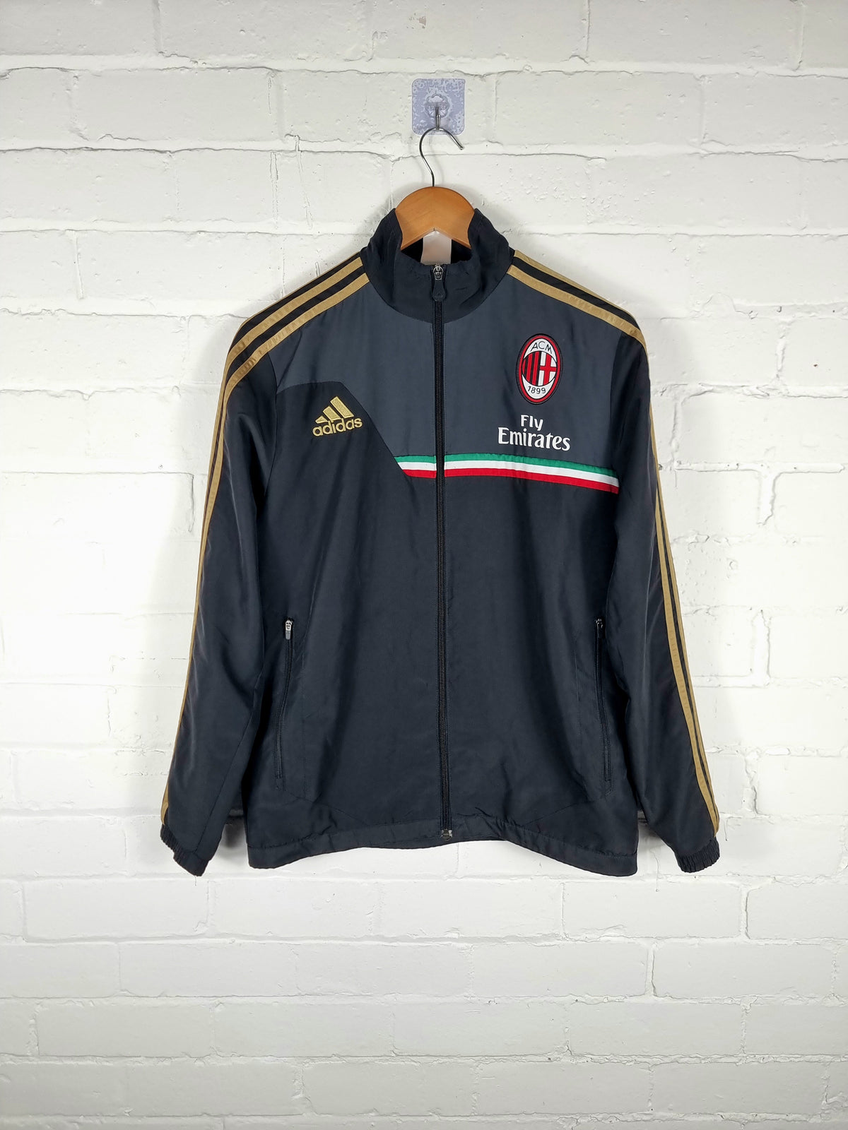 Adidas AC Milan 2013/14 Track Jacket Small