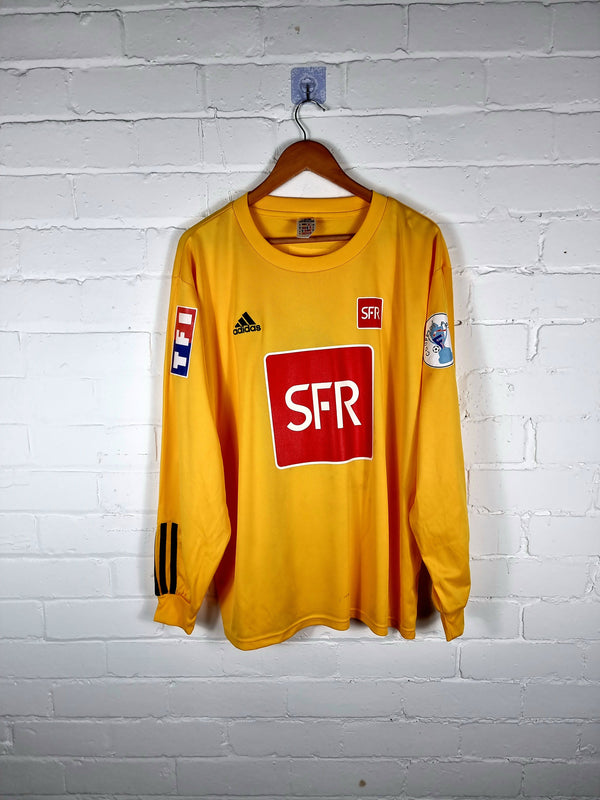 Adidas Coupe De France 2005/06 Player Issue Signed Long Sleeve Shirt XL
