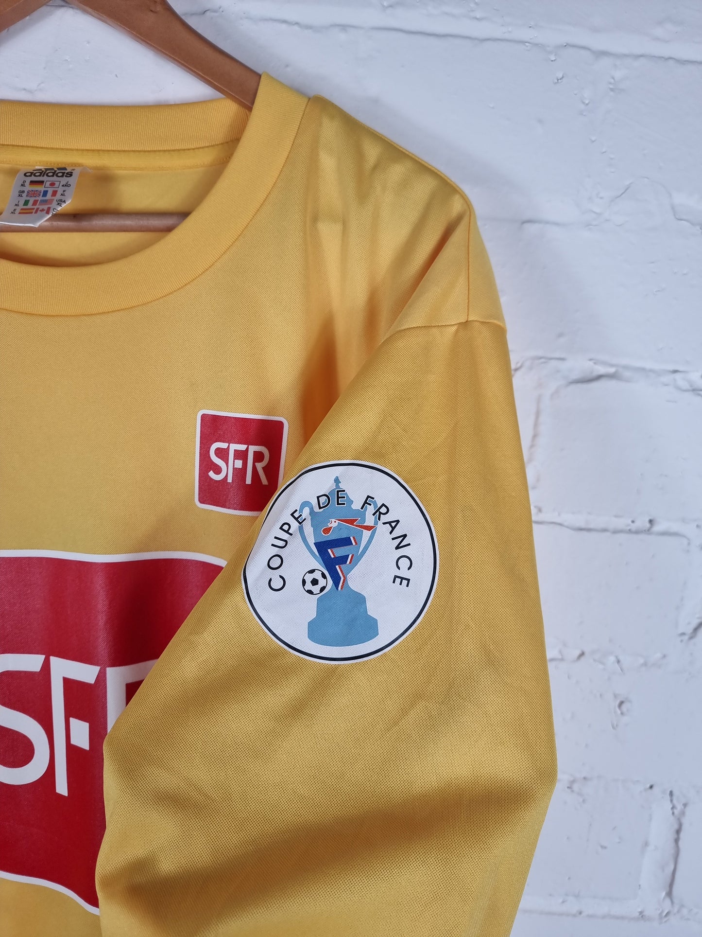 Adidas Coupe De France 2005/06 Player Issue Signed Long Sleeve Shirt XL