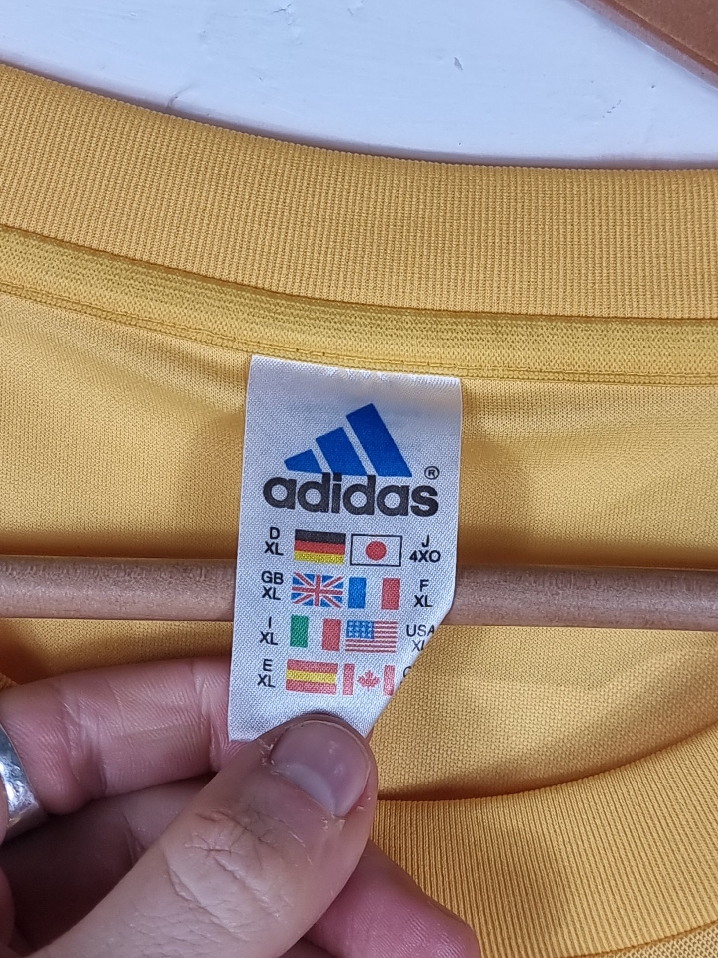 Adidas Coupe De France 2005/06 Player Issue Signed Long Sleeve Shirt XL