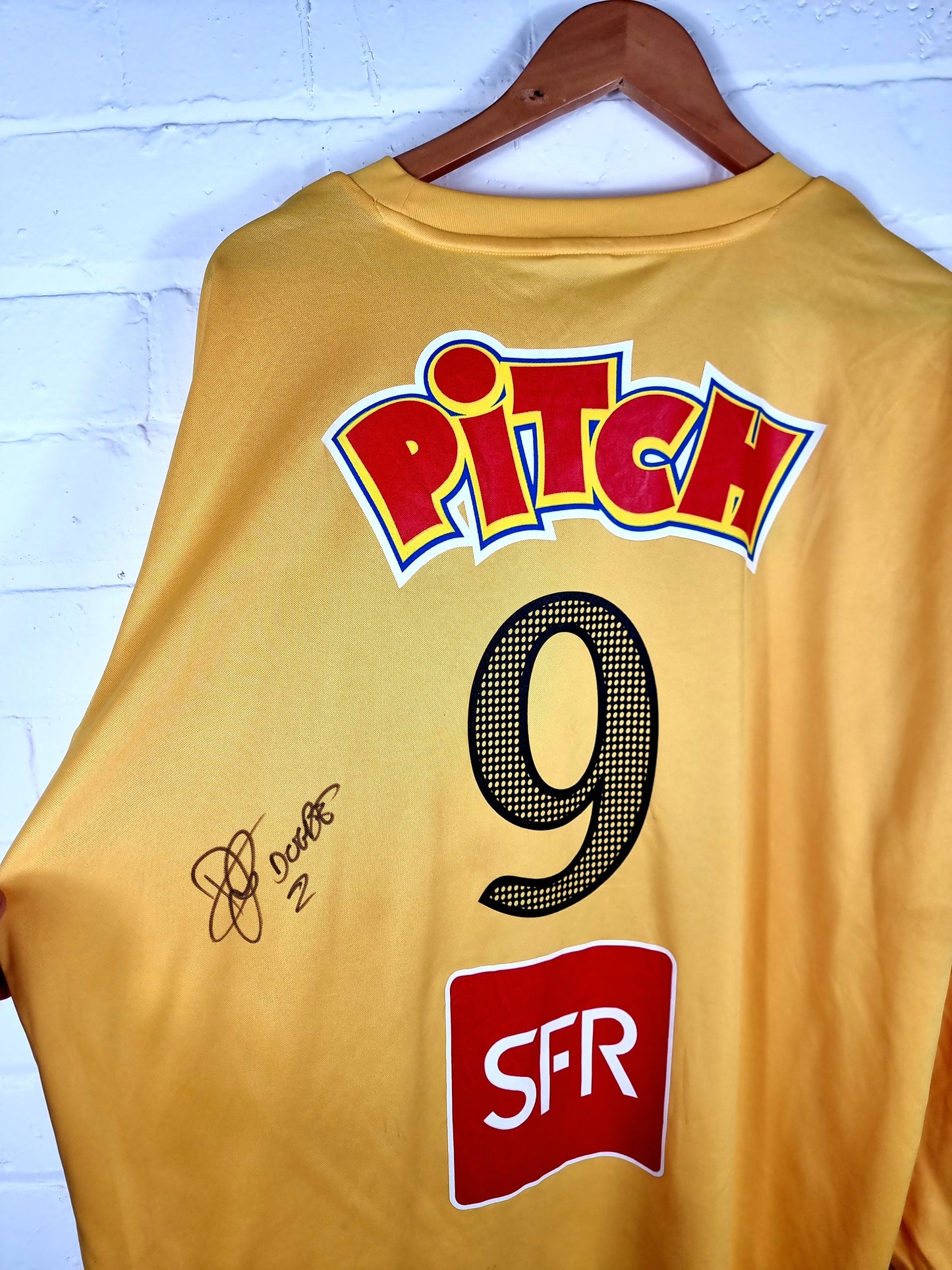 Adidas Coupe De France 2005/06 Player Issue Signed Long Sleeve Shirt XL