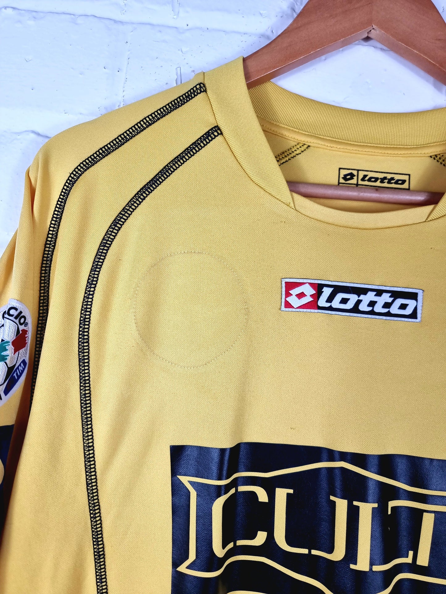 Lotto Ascoli 2005/06 Long Sleeve Match Issue Primavera Third Shirt XL