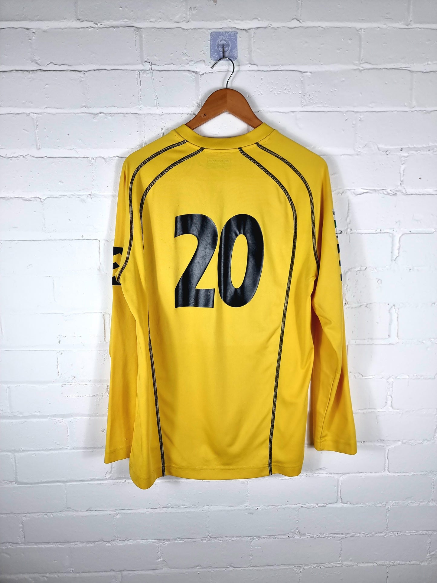 Lotto Ascoli 2005/06 Long Sleeve Match Issue Primavera Third Shirt XL