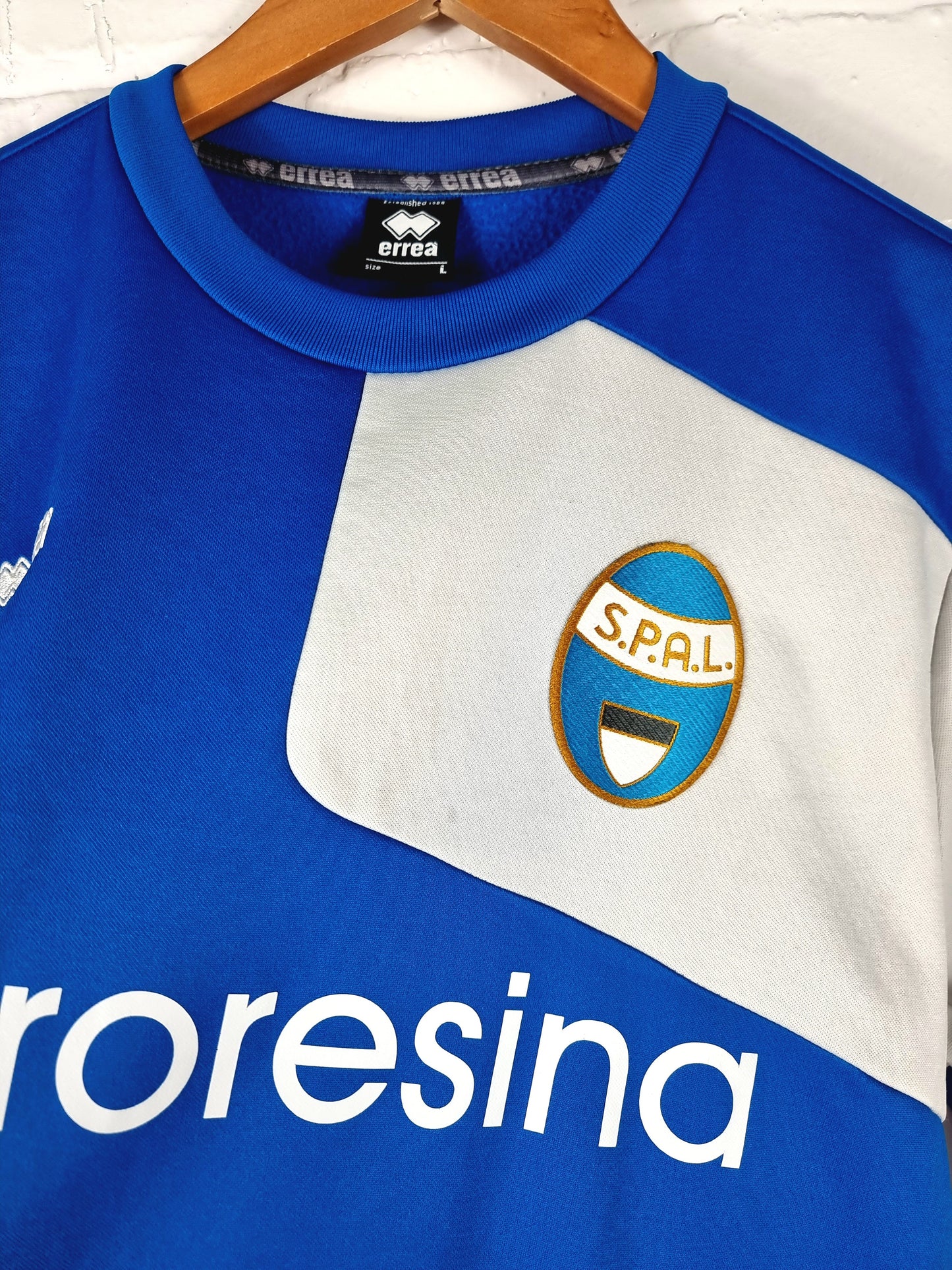 Errea SPAL 2015/16 Training Sweatshirt Large