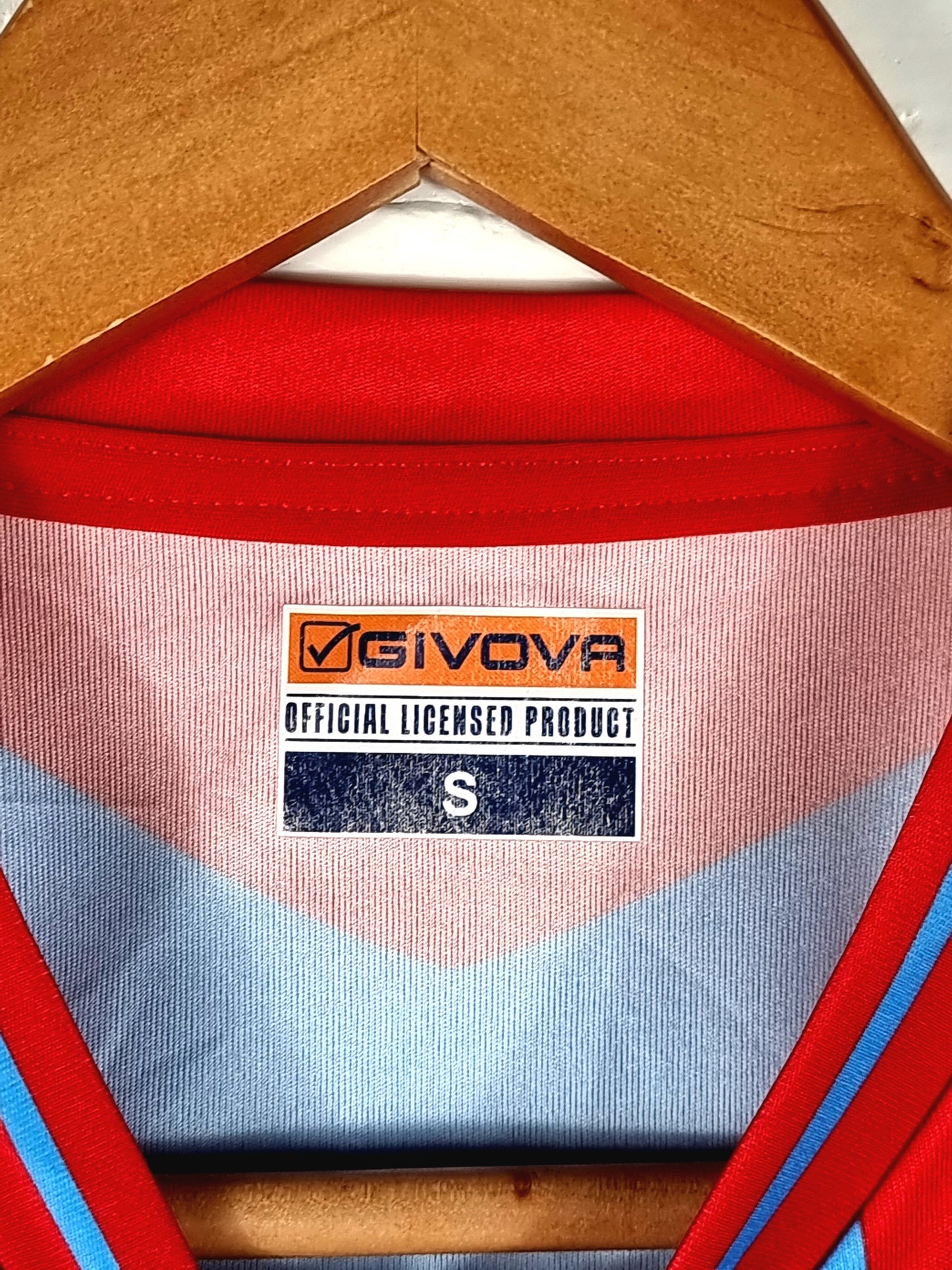 Givova Catania 2018/19 Home Shirt Small