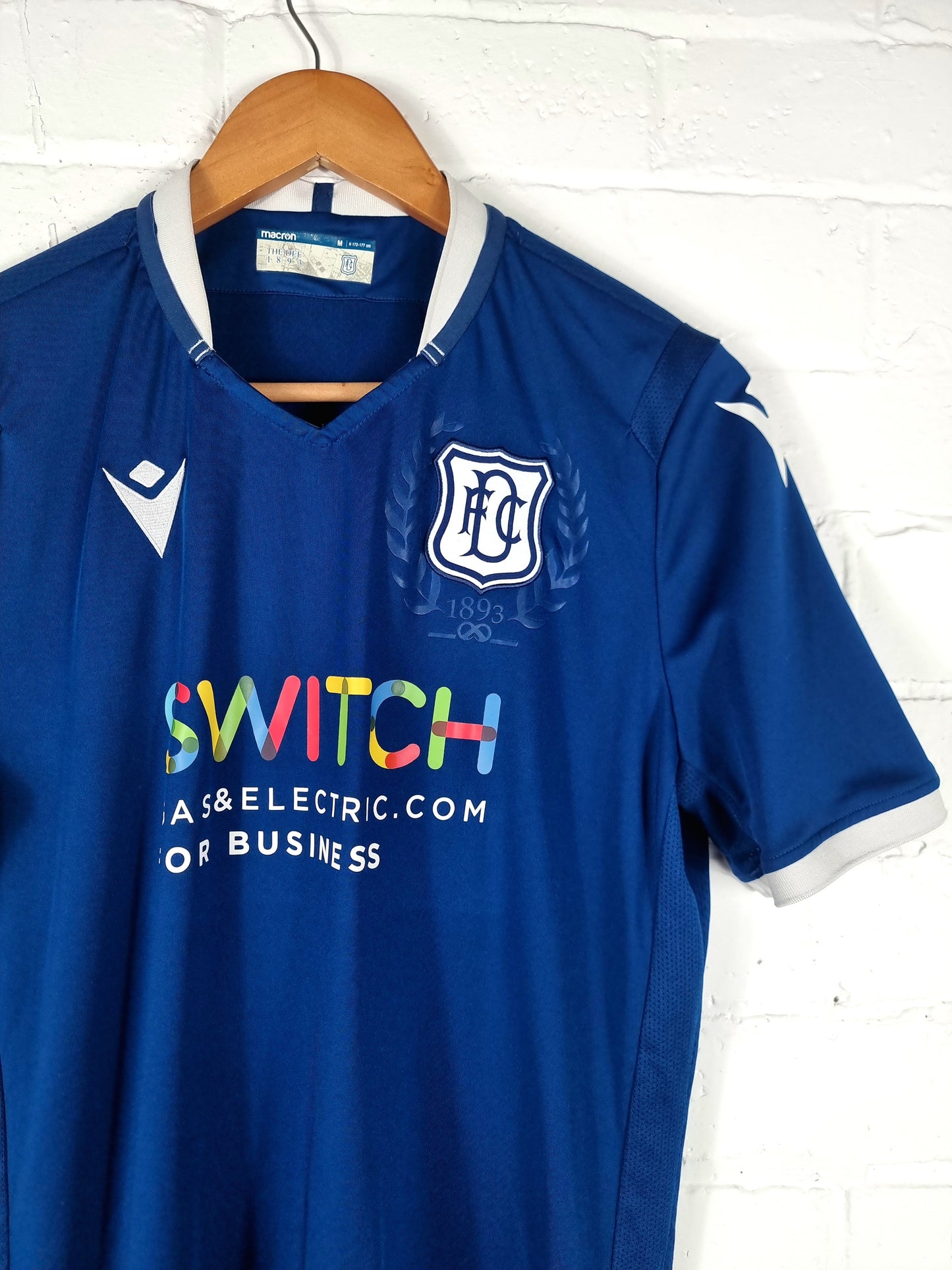 Macron Dundee 2019/20 Home Shirt Medium
