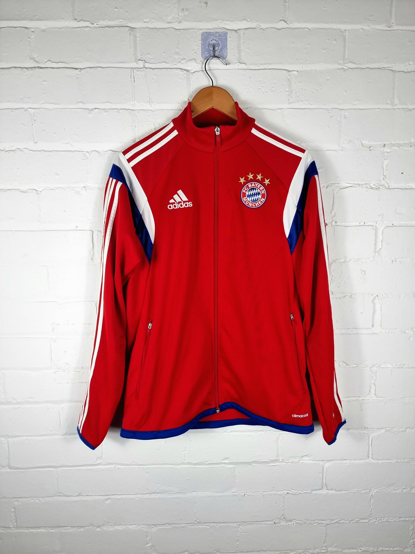 Adidas Bayern Munich 2014/15 Track Jacket Small