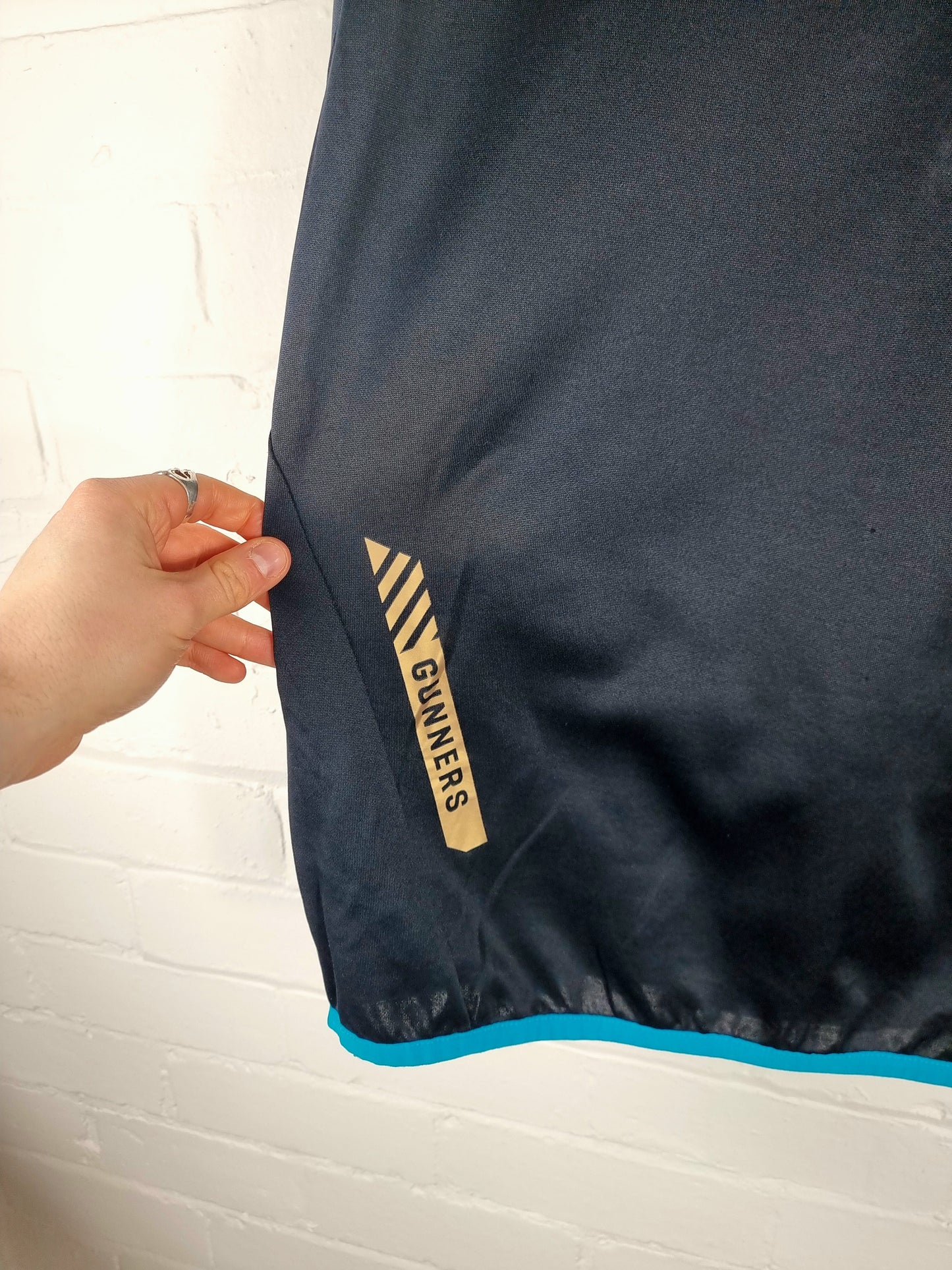 Puma Arsenal 2015/16 Quarter Zip Sweatshirt Large