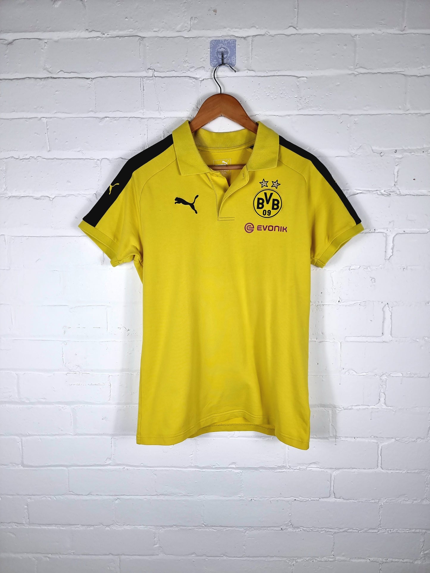 Puma Borussia Dortmund 2010s Polo Shirt Medium