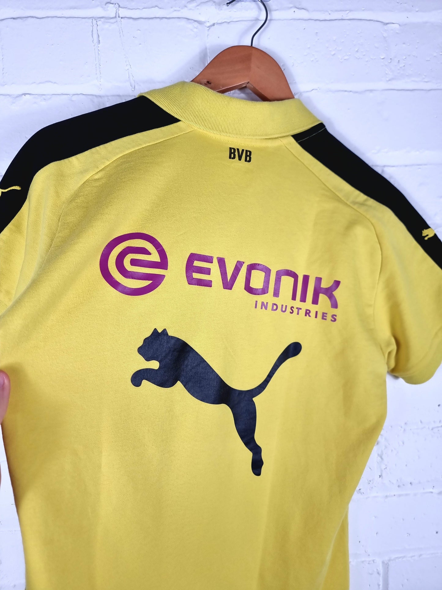 Puma Borussia Dortmund 2010s Polo Shirt Medium