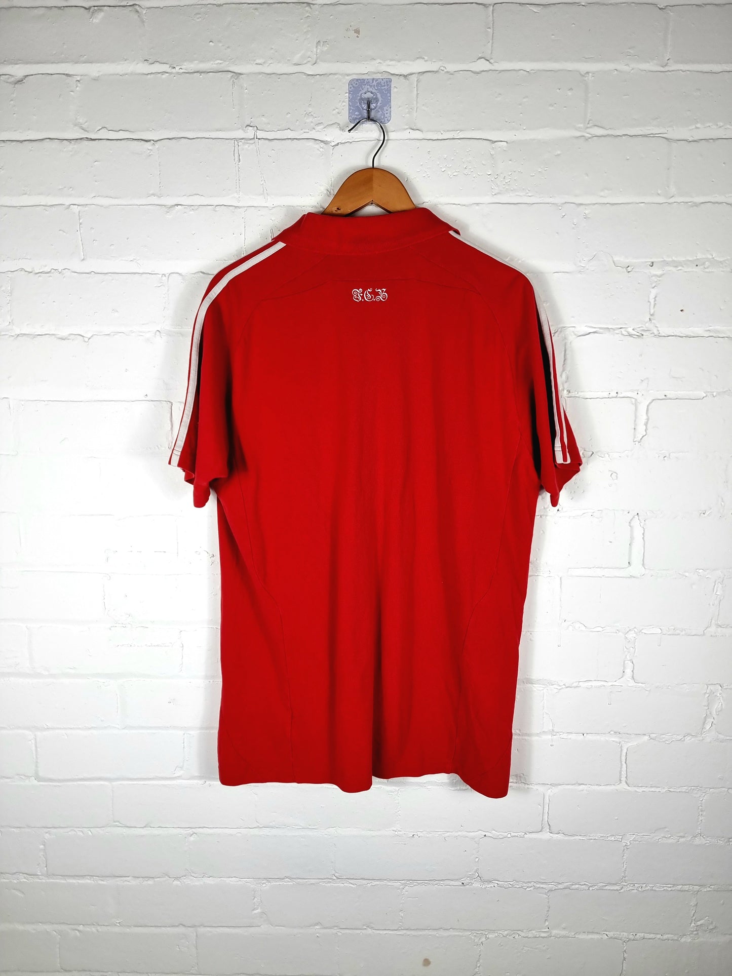 Adidas Bayern Munich 2010/11 Leisure Polo Shirt Large