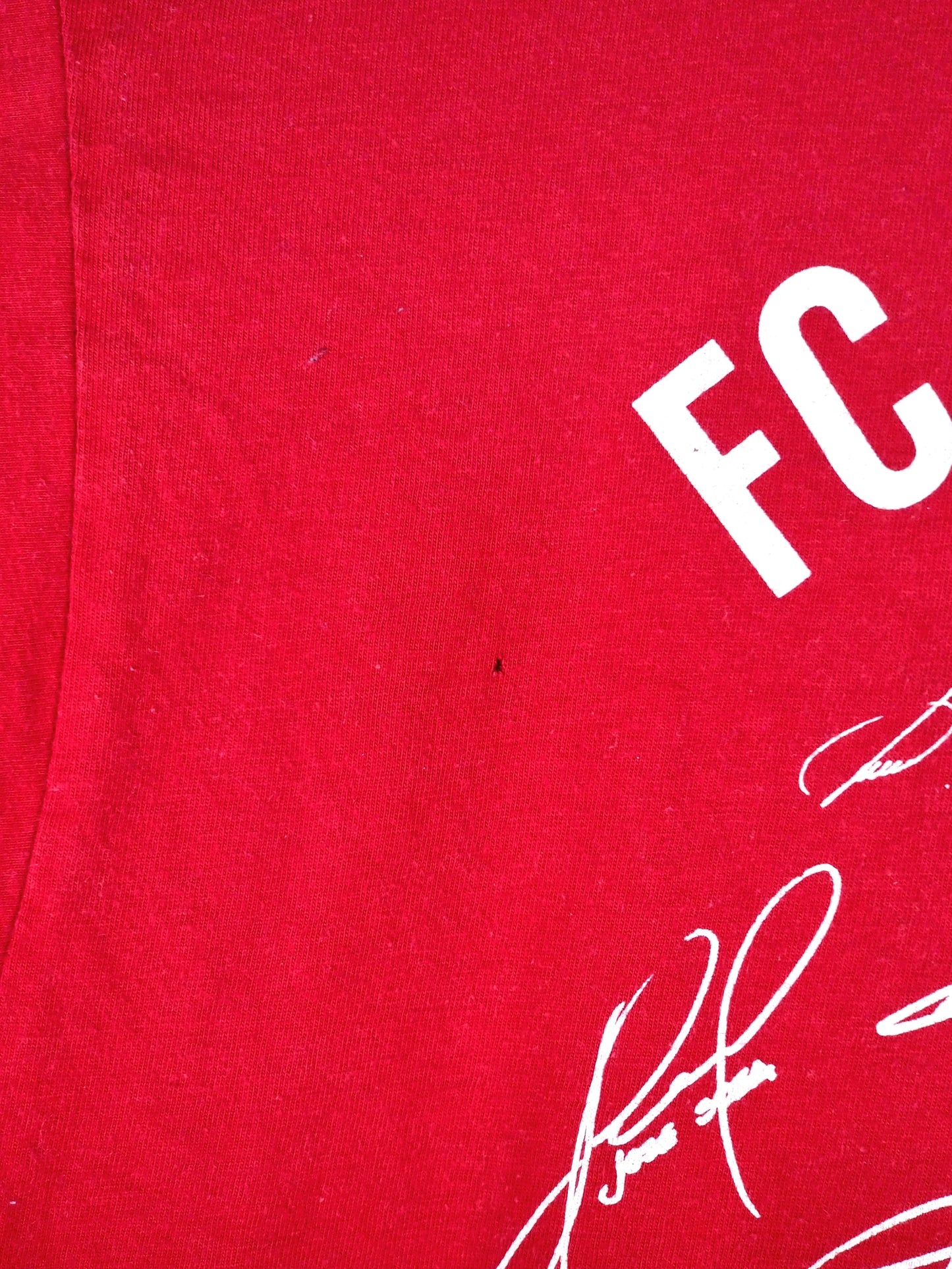Bayern Munich 2007/08 Deutscher Meisure Fan T-Shirt XL