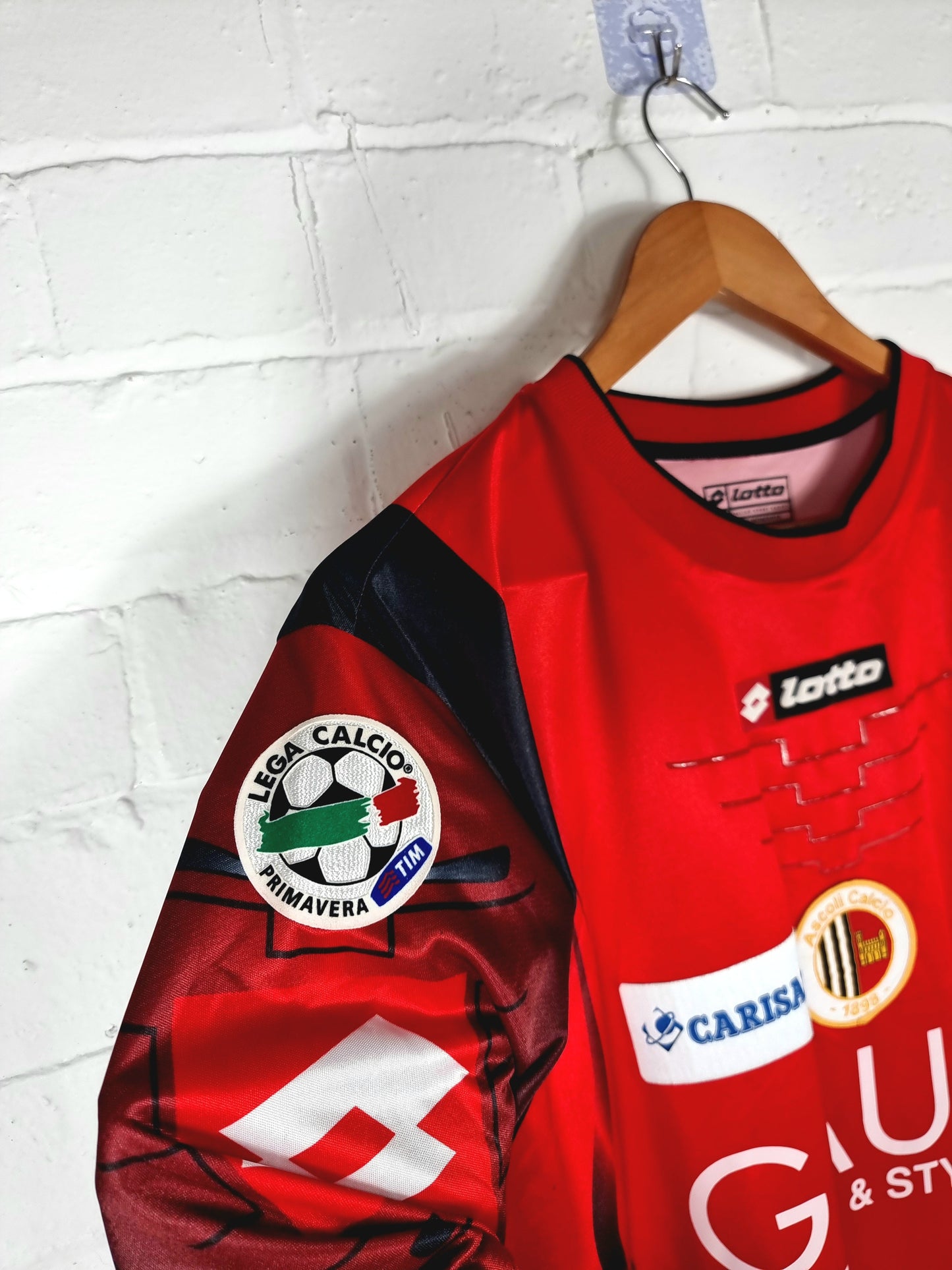 Lotto Ascoli 2005/06 Long Sleeve Match Issue Primavera Goalkeeper Shirt XL