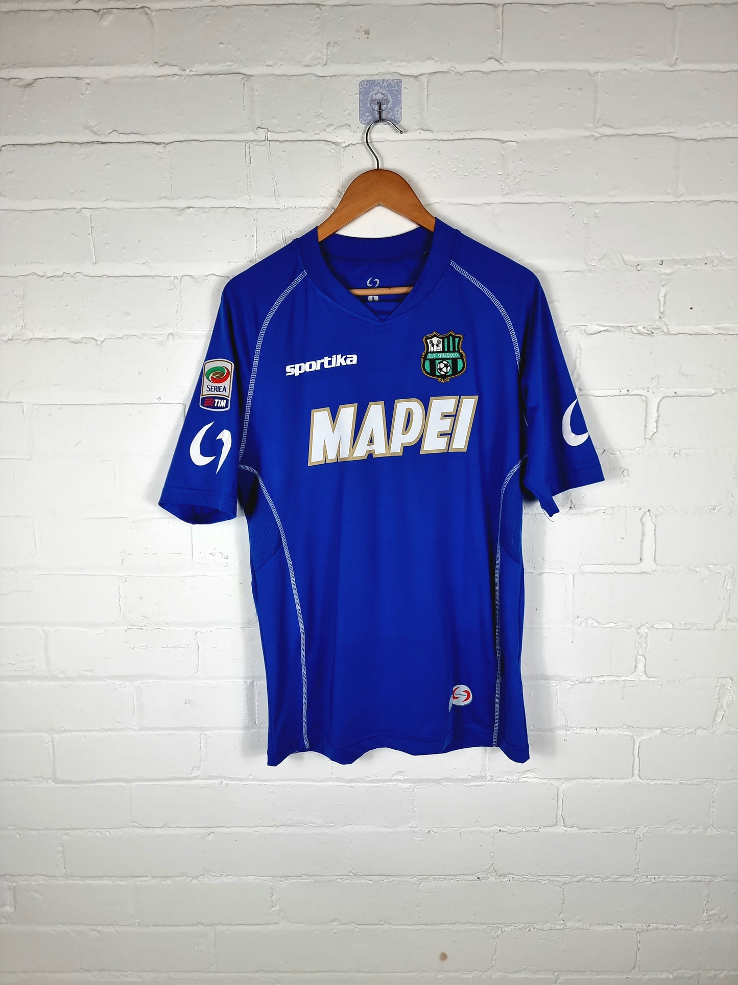 Sportika Sassuolo 2013/14 'Consigli 47' Match Issue Goalkeeper Shirt Large