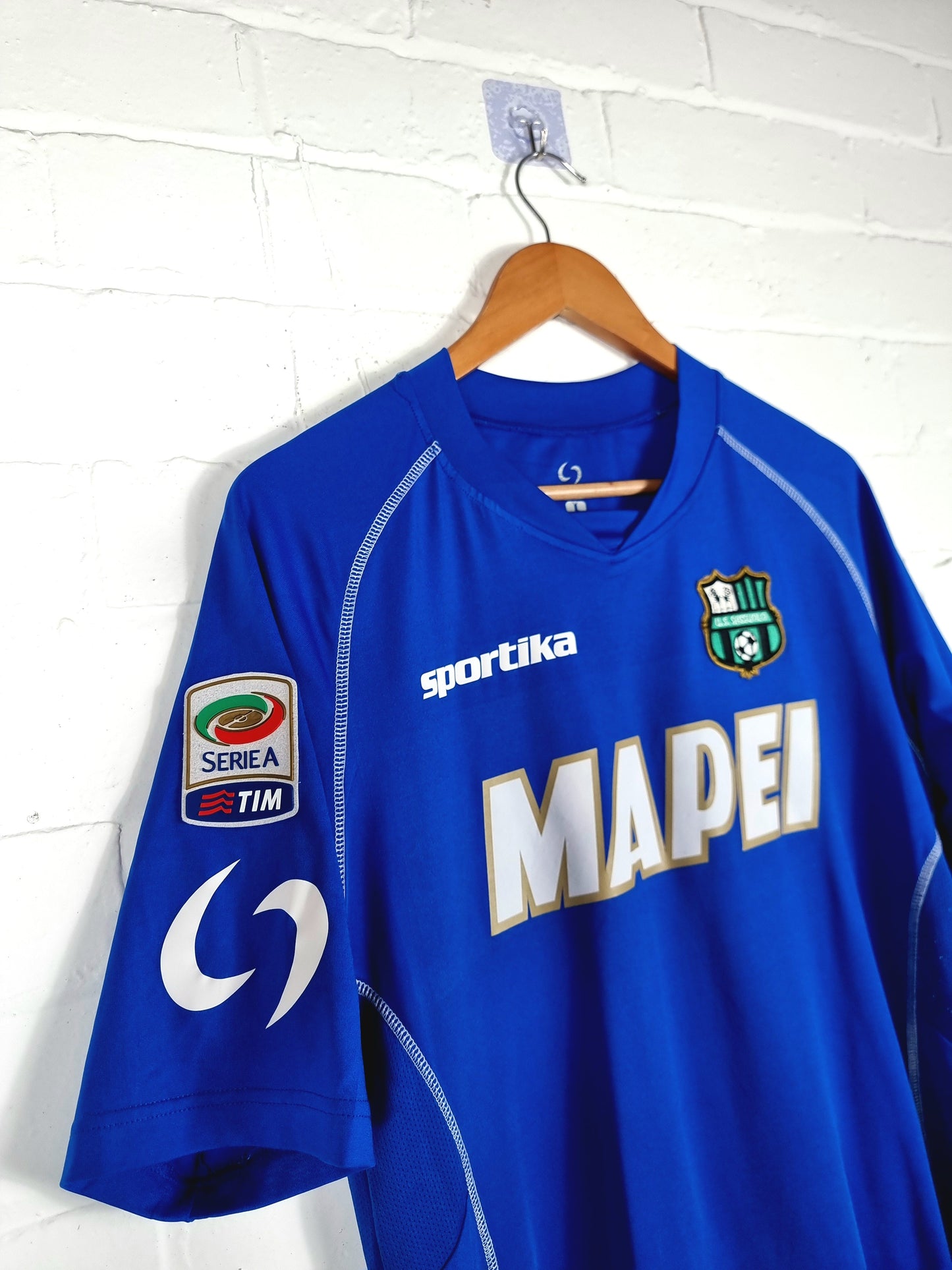 Sportika Sassuolo 2013/14 'Consigli 47' Match Issue Goalkeeper Shirt Large