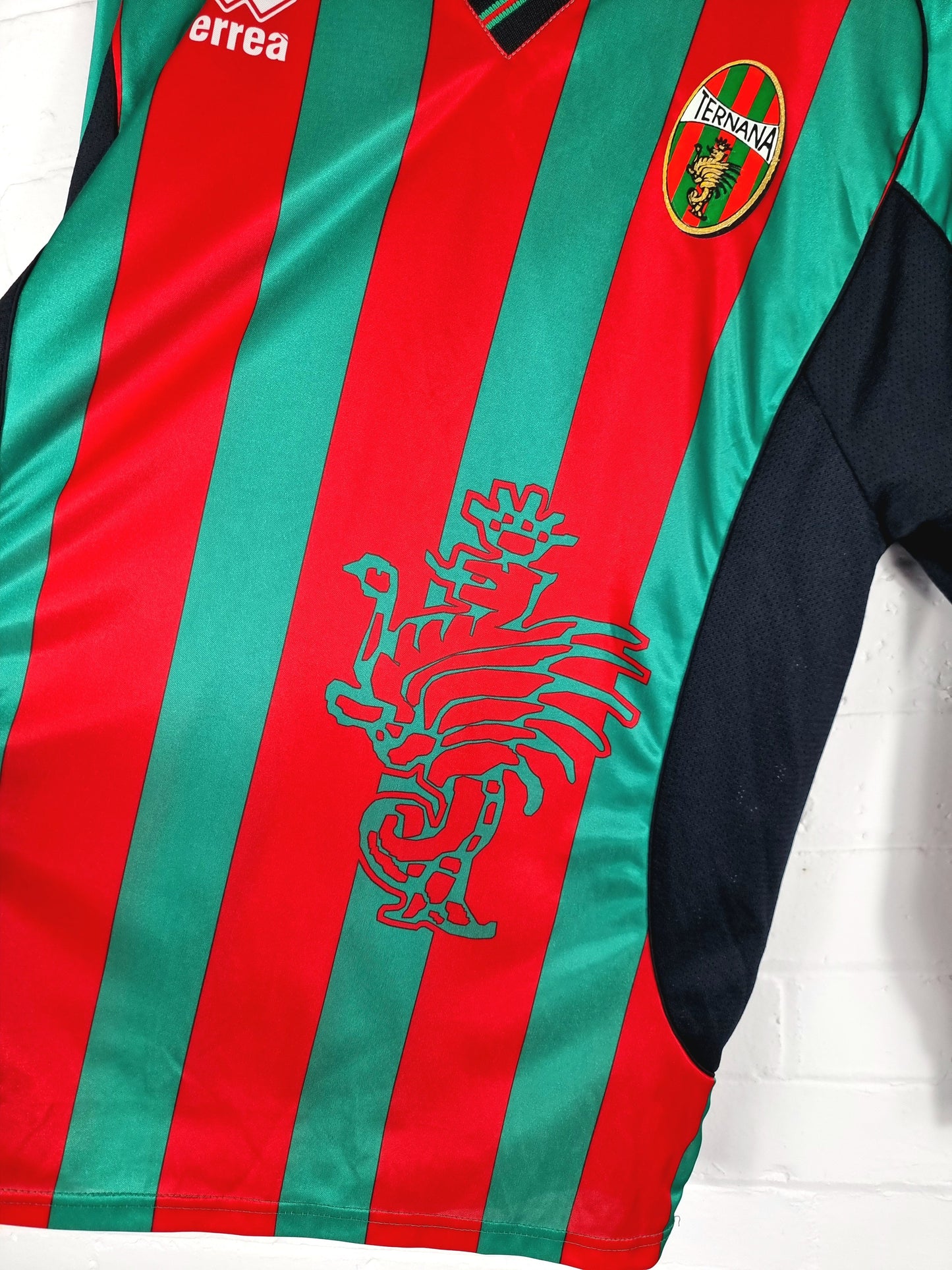 Errea Ternana 2004/05 Player Issue Long Sleeve Home Shirt Large
