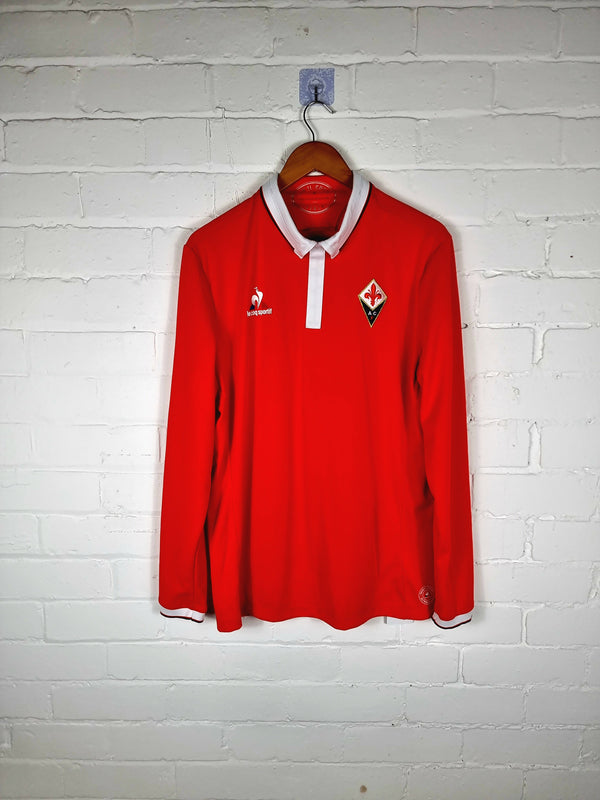 Le Coq Sportif Fiorentina 2016/17 Long Sleeve Third Shirt Large