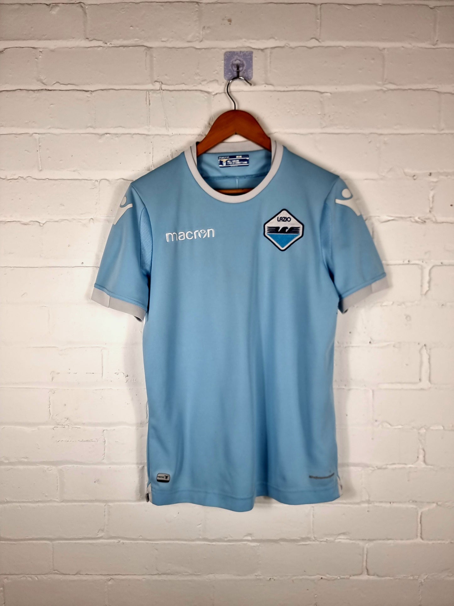 Macron Lazio 2017/18 Home Shirt Medium