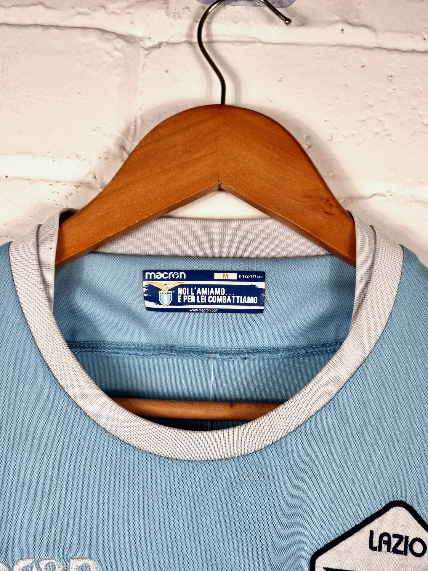 Macron Lazio 2017/18 Home Shirt Medium