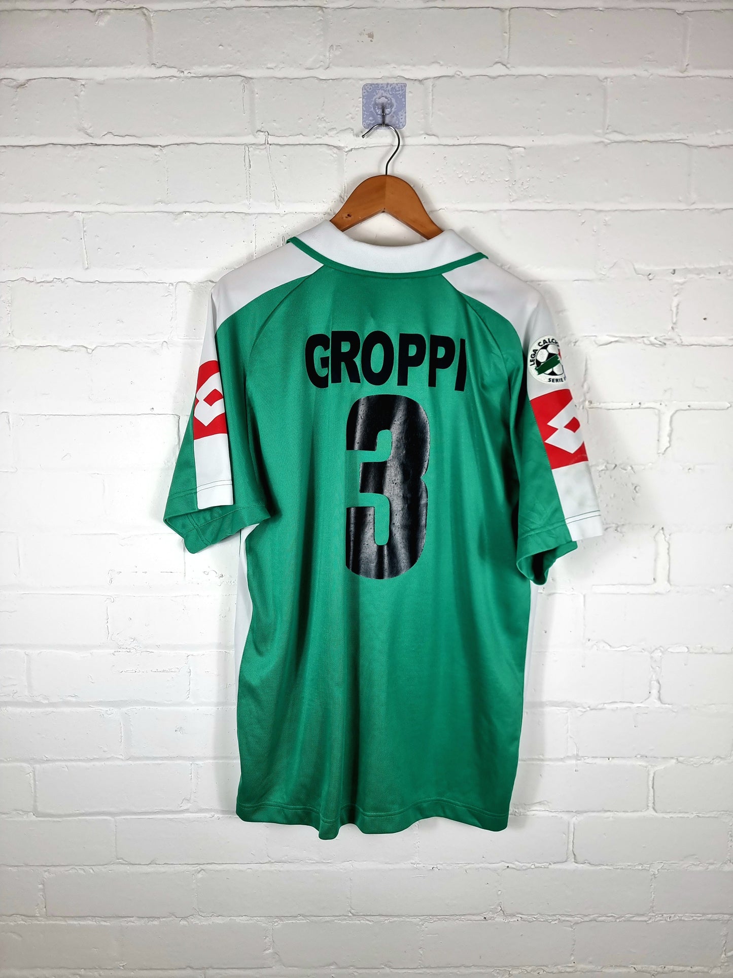 Lotto A.C. Cesena 2004/05 'Groppi 3' Match Issue Away Shirt XL