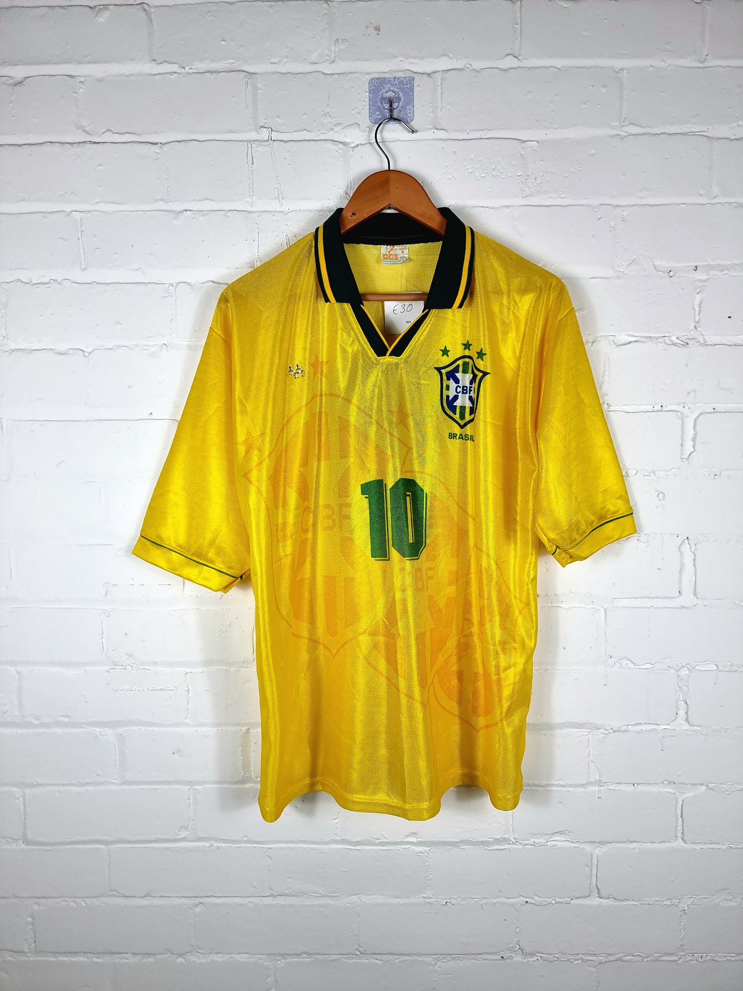 CCS Brazil 1994/97 Fan Home Shirt XL