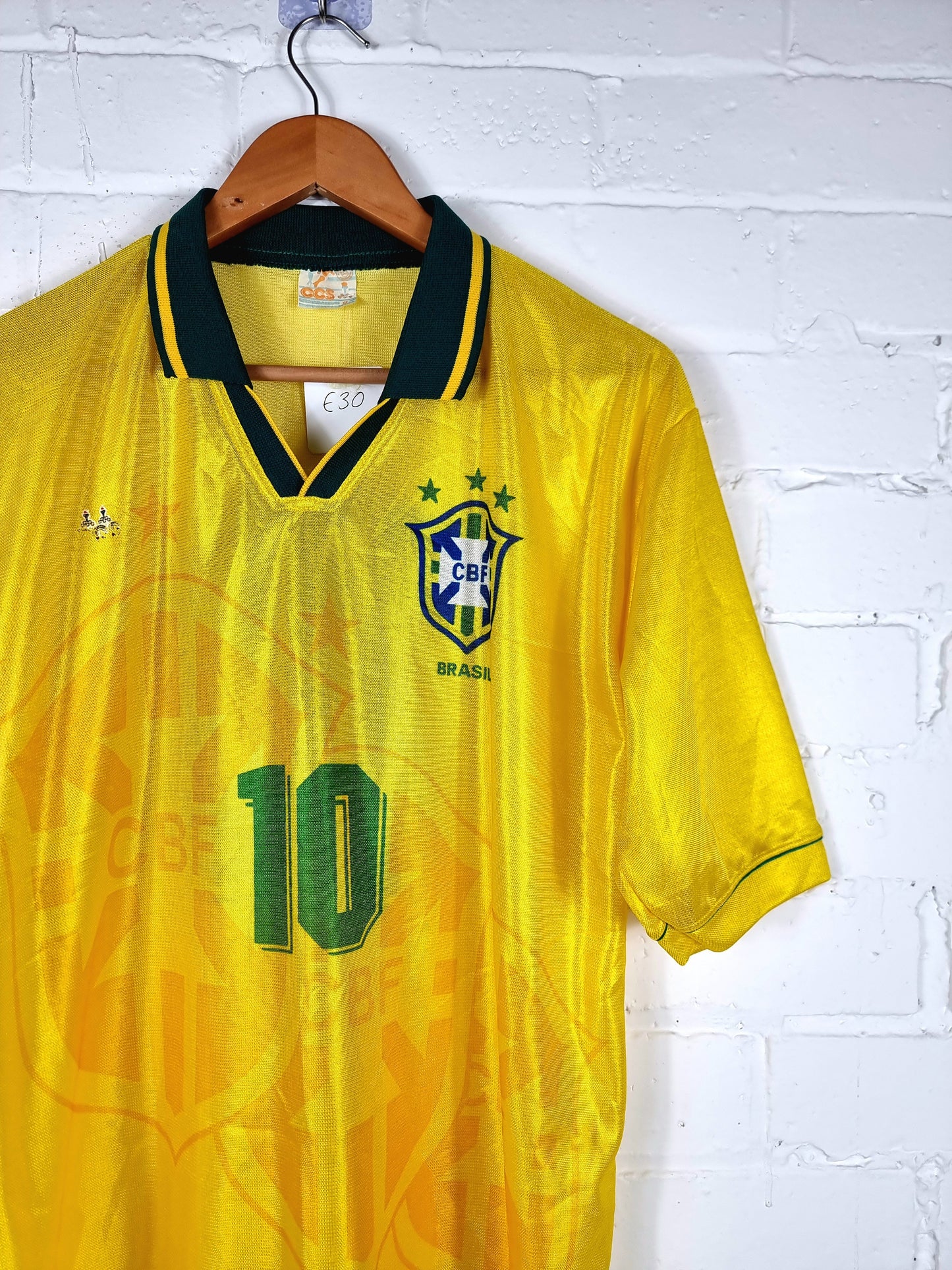 CCS Brazil 1994/97 Fan Home Shirt XL