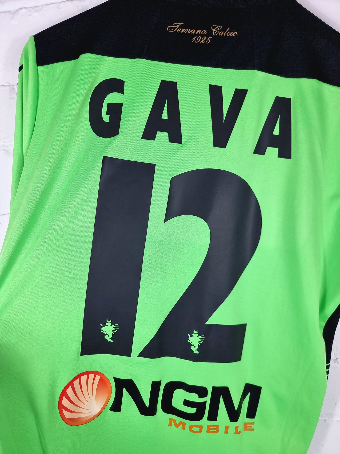 Macron Ternana 2014/15 'Gava 12' Match Issue Goalkeeper Shirt Large
