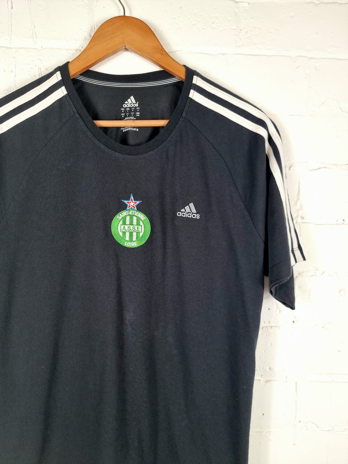 Adidas Saint-Etienne 2008/09 Leisure T-Shirt Medium