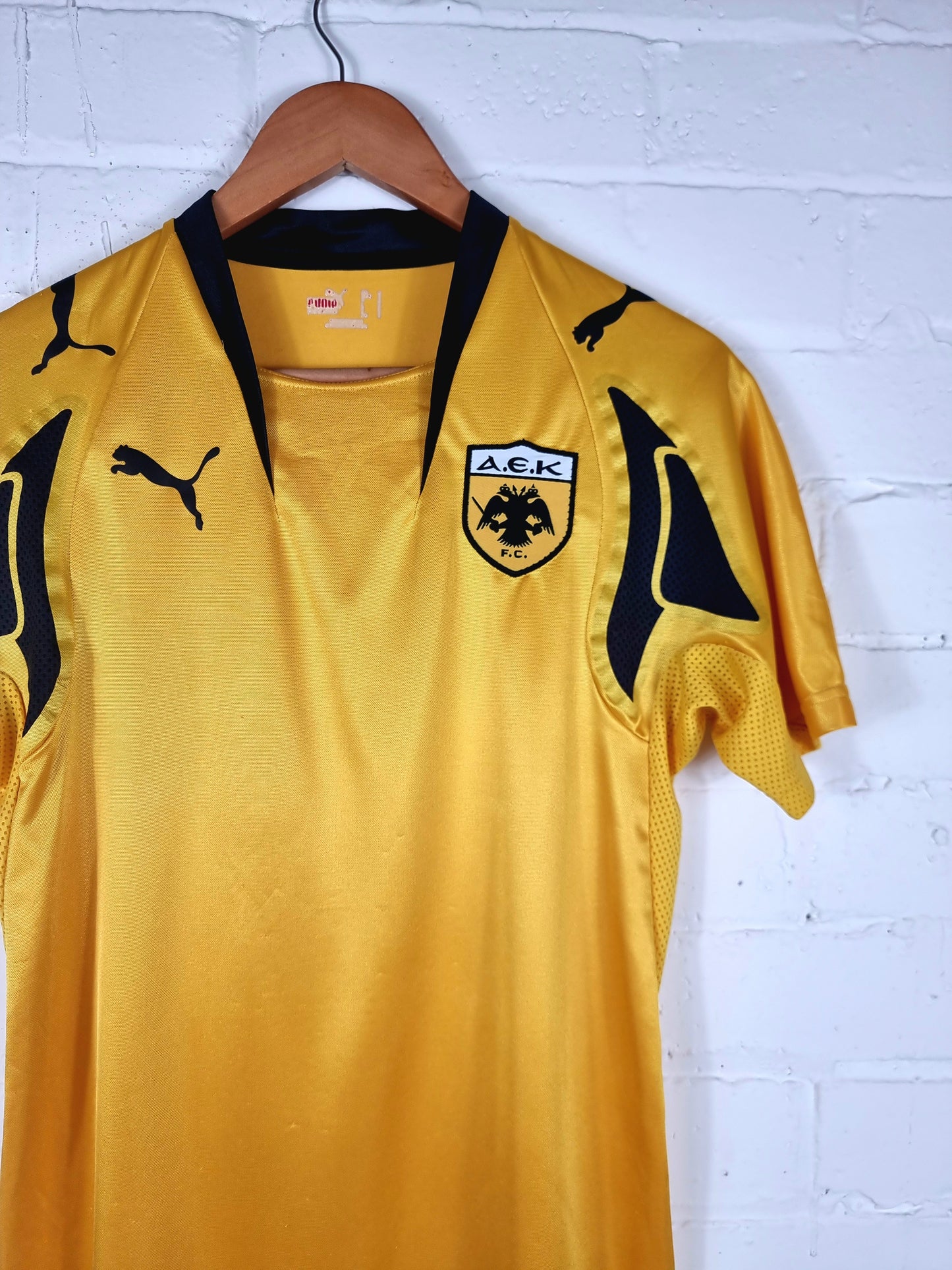 Puma AEK Athens 2007/08 Shirt Small
