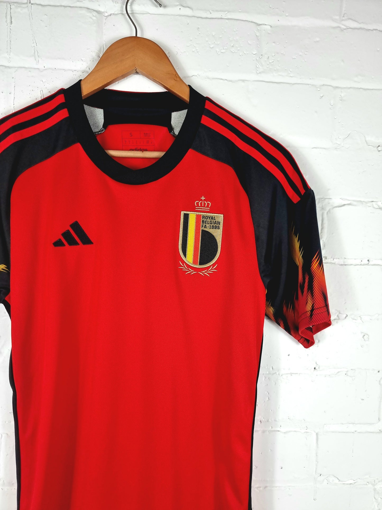 Adidas Belgium 2022/23 Home Shirt Small