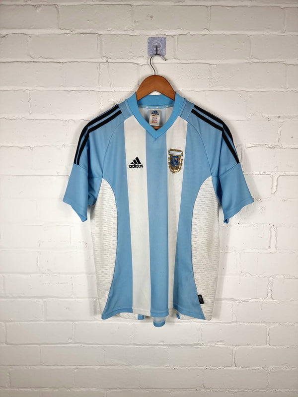 Adidas Argentina 2002/04 Home Shirt Small