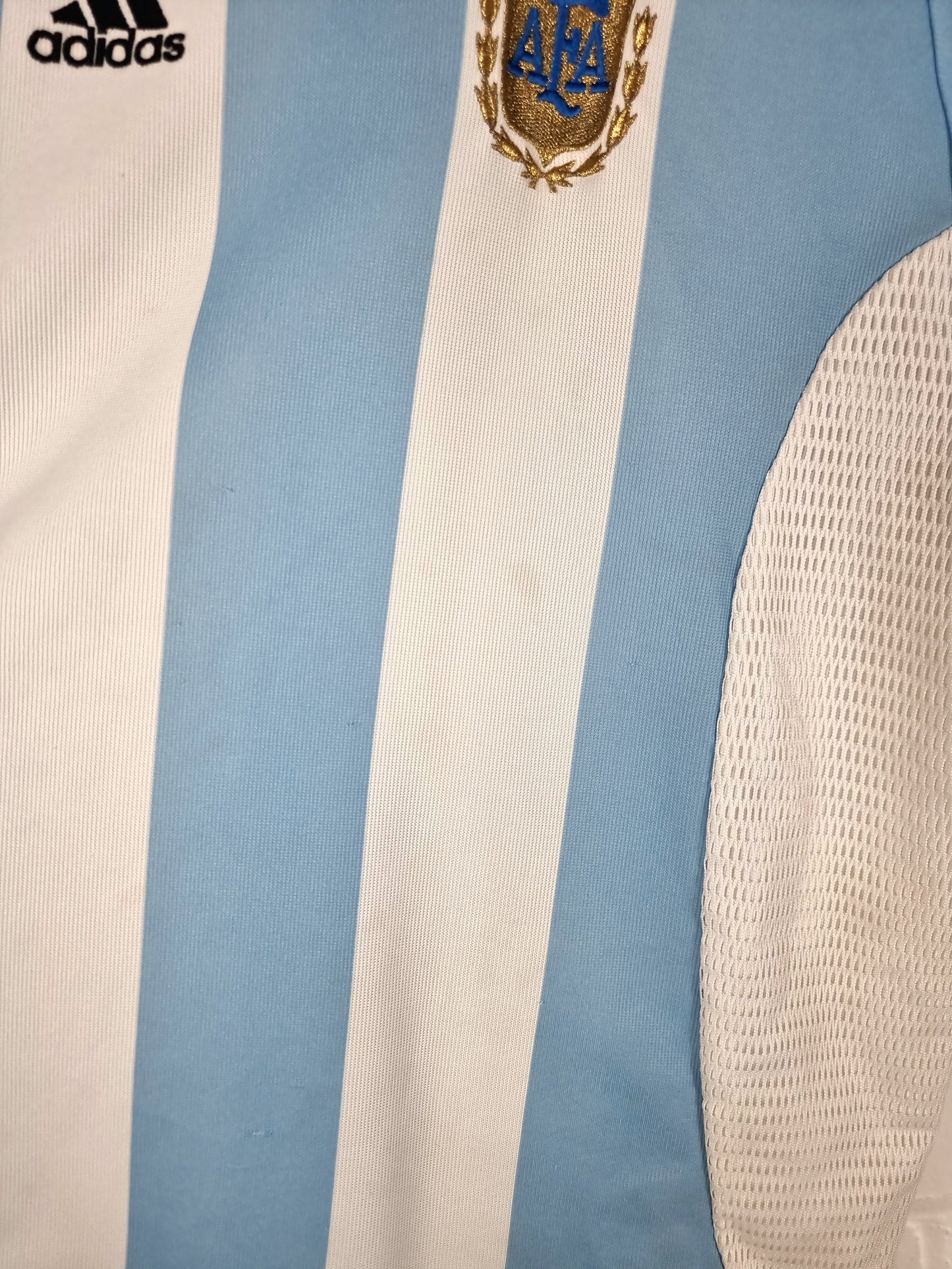 Adidas Argentina 2002/04 Home Shirt Small