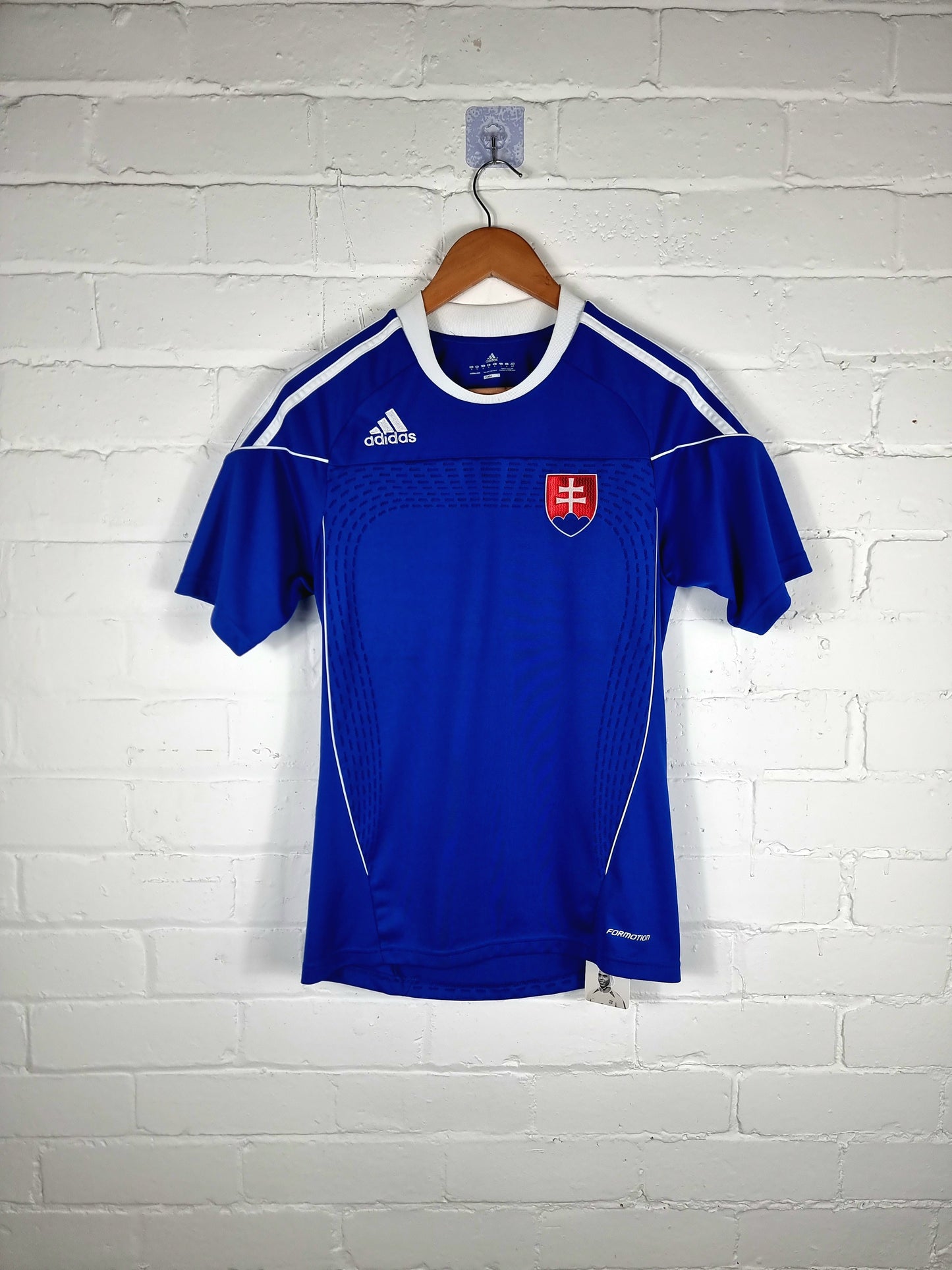 Adidas Slovakia 2010/11 Player Spec Away Shirt Small