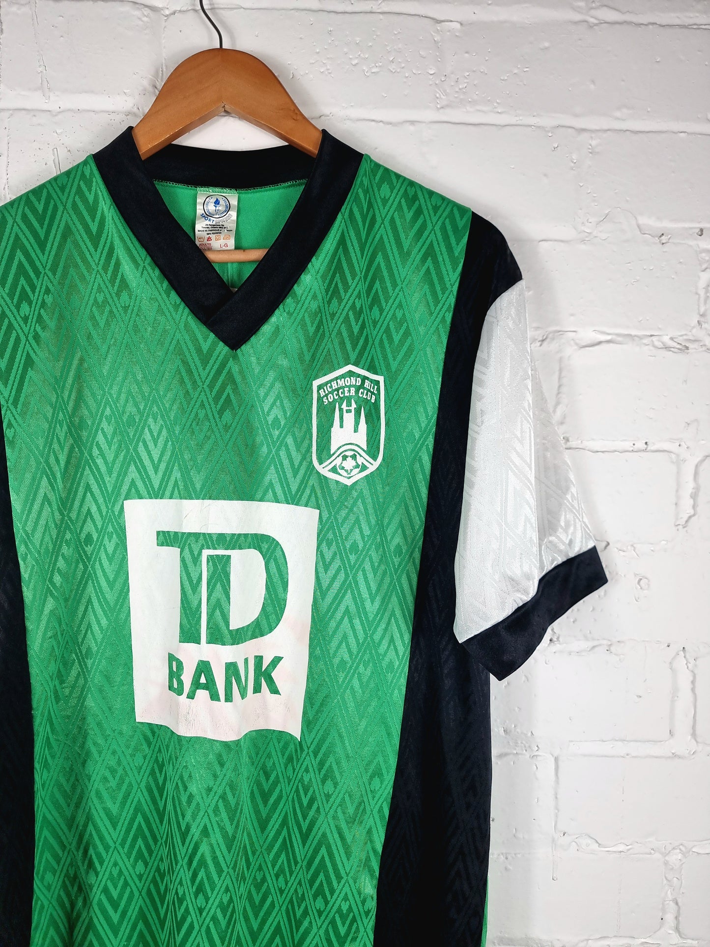 Sportsphere Richmond Hill Soccer Club 1990s Home Shirt Large